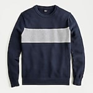 J Crew 100% Cotton Crew neck Sweater S